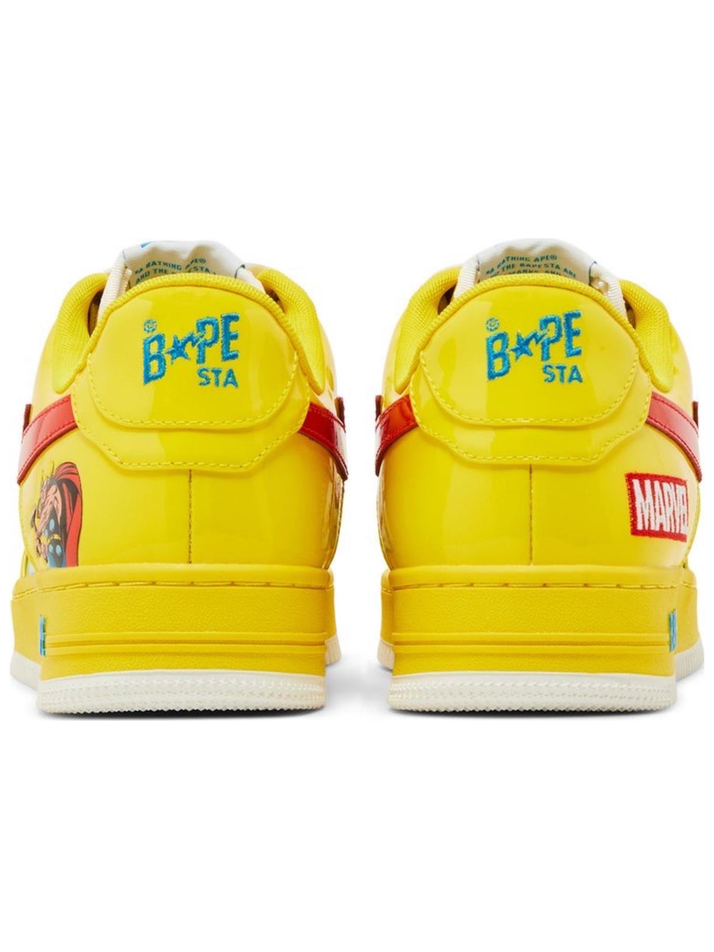 Bape Star X Malvel Thor Blue/Yellow/Red