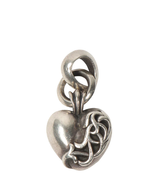 Chrome Hearts Large Silver Heart Pendant