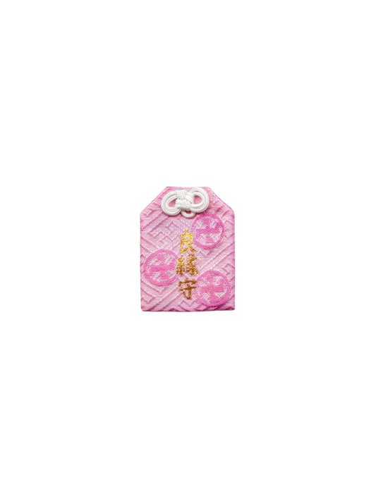 Sensoji Temple Good Marriage/Good Encounter Omamori Pink