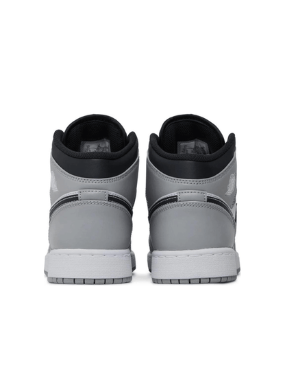 Air Jordan 1 Mid Light Smoke Grey (GS)  554725-078