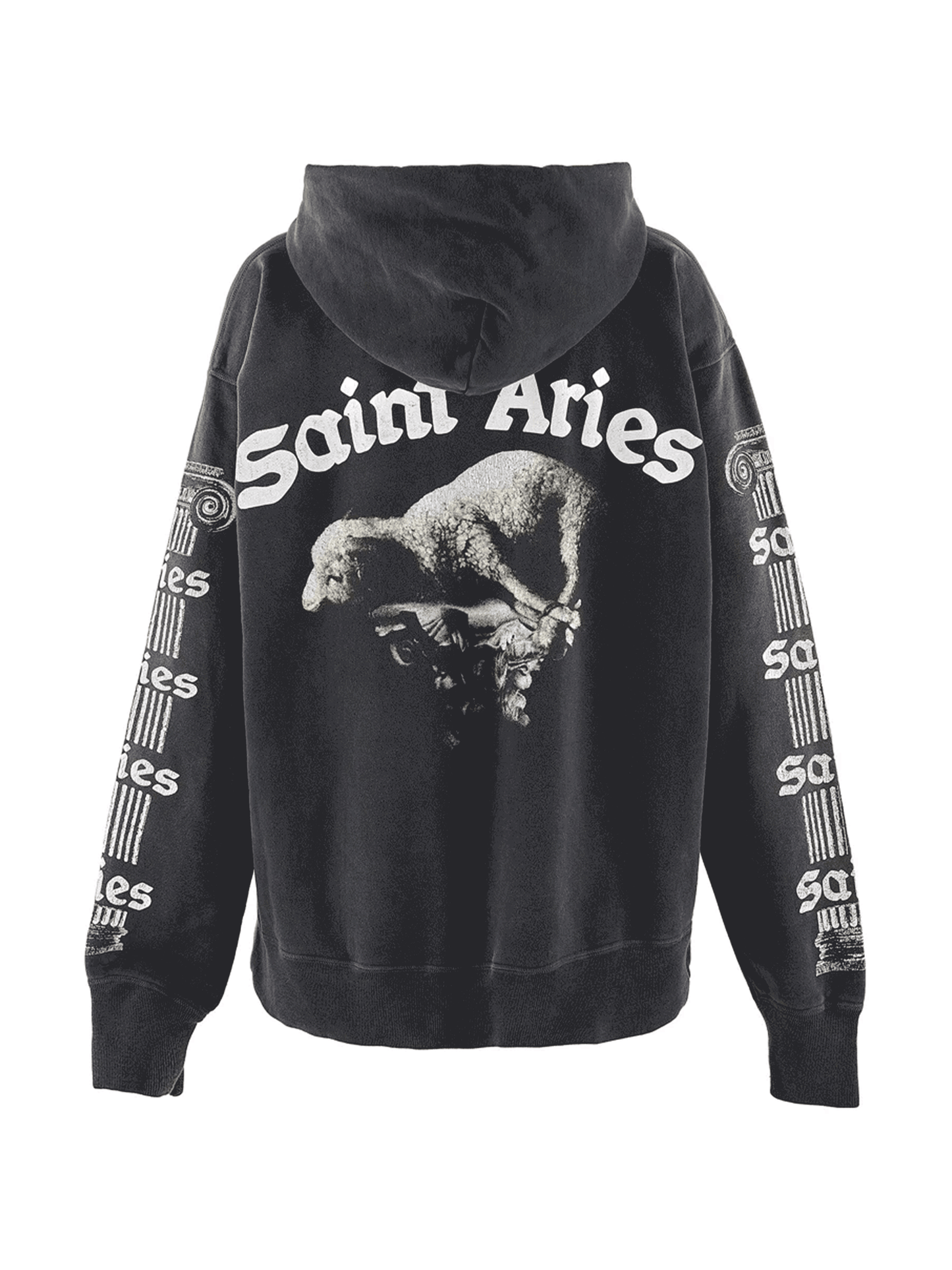 SAINT Mxxxxxx _ ARIES ARS_HOODIE/ST ARIES / BLK