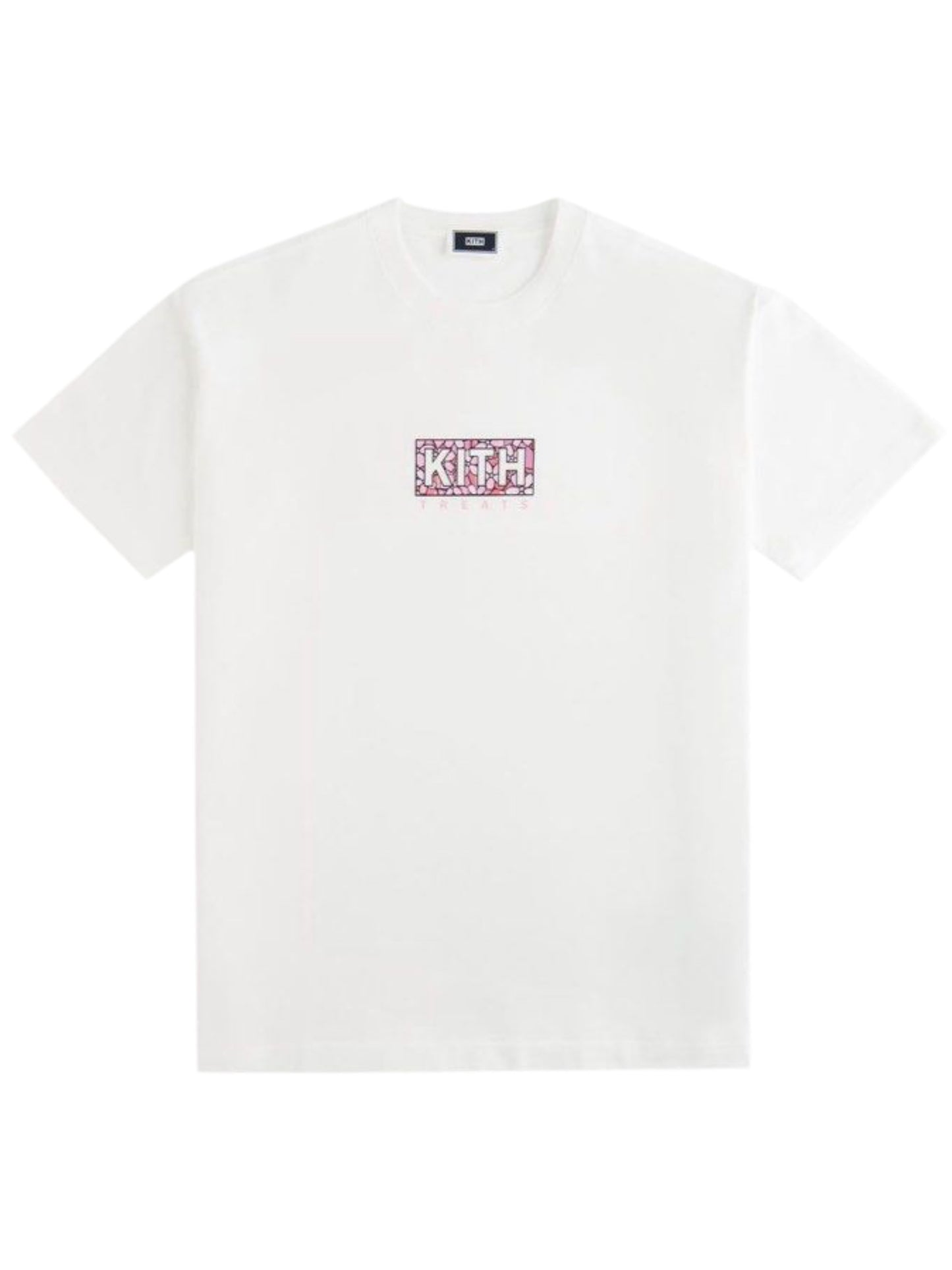 Kith Treats Mosaic Sakura Box logo Tee White