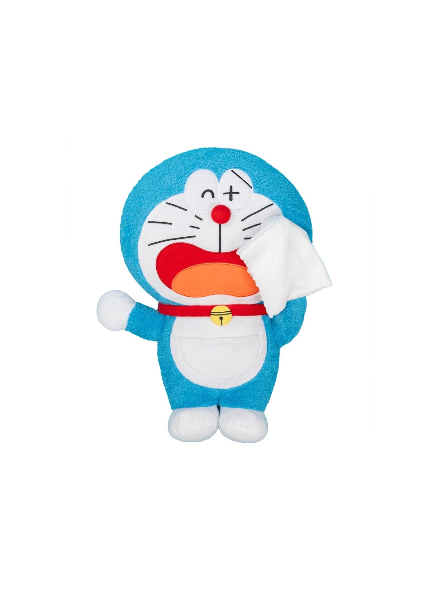 DORAEMON AND FRIENDS Cry Tissue Cover Cushion