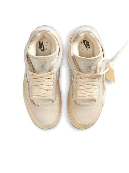 Air Jordan 4 Retro Off-White Sail (Women's) CV9388-100