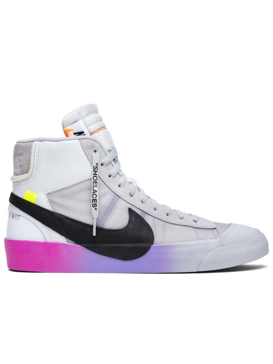 Nike Blazer Mid Off-White Wolf Grey Serena "Queen" AA3832-002