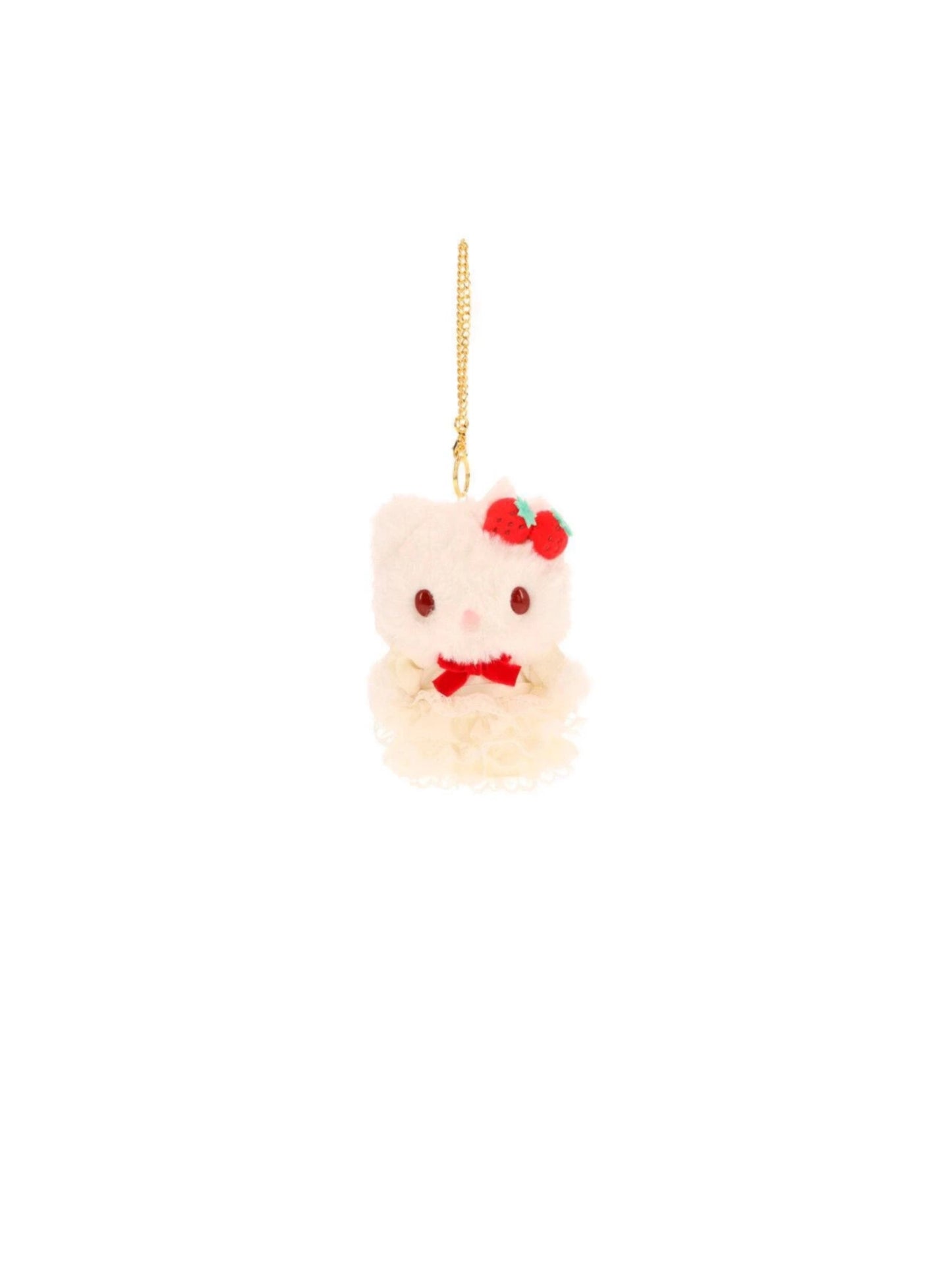 Sanrio Strawberry Cake Hello Kitty keychain