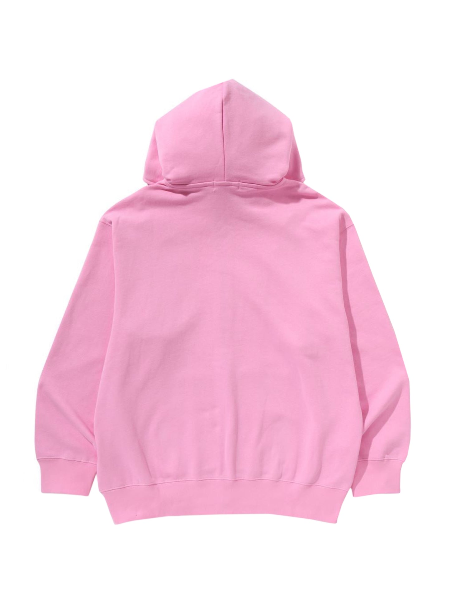 A BATHING APE Throughs One Point Relaxed Fit Zip Hoodie Pink