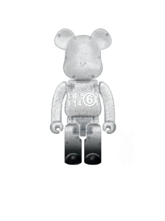 Bearbrick 1000% MM6 Macau Limited Transparent Glitter Bear