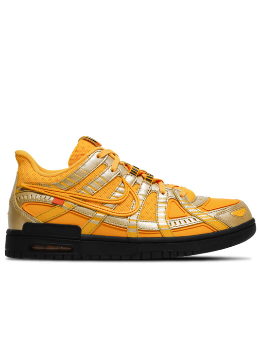 Nike Air Rubber Dunk Off-White University Gold  CU6015-700