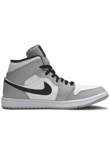 Air Jordan 1 Mid Light Smoke Grey 554724 092