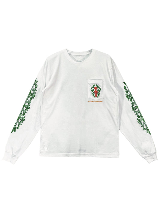 Chrome Hearts LA Exclusive Dagger Logo Long Sleeve Tee