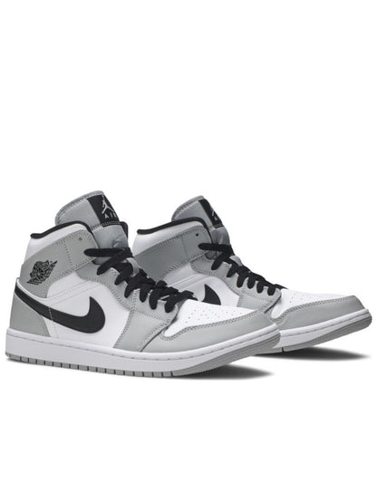 Air Jordan 1 Mid Light Smoke Grey 554724 092