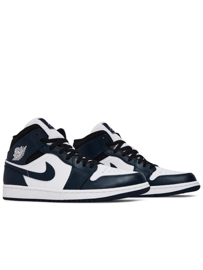 Air Jordan 1 Mid Armory Navy  554724-411