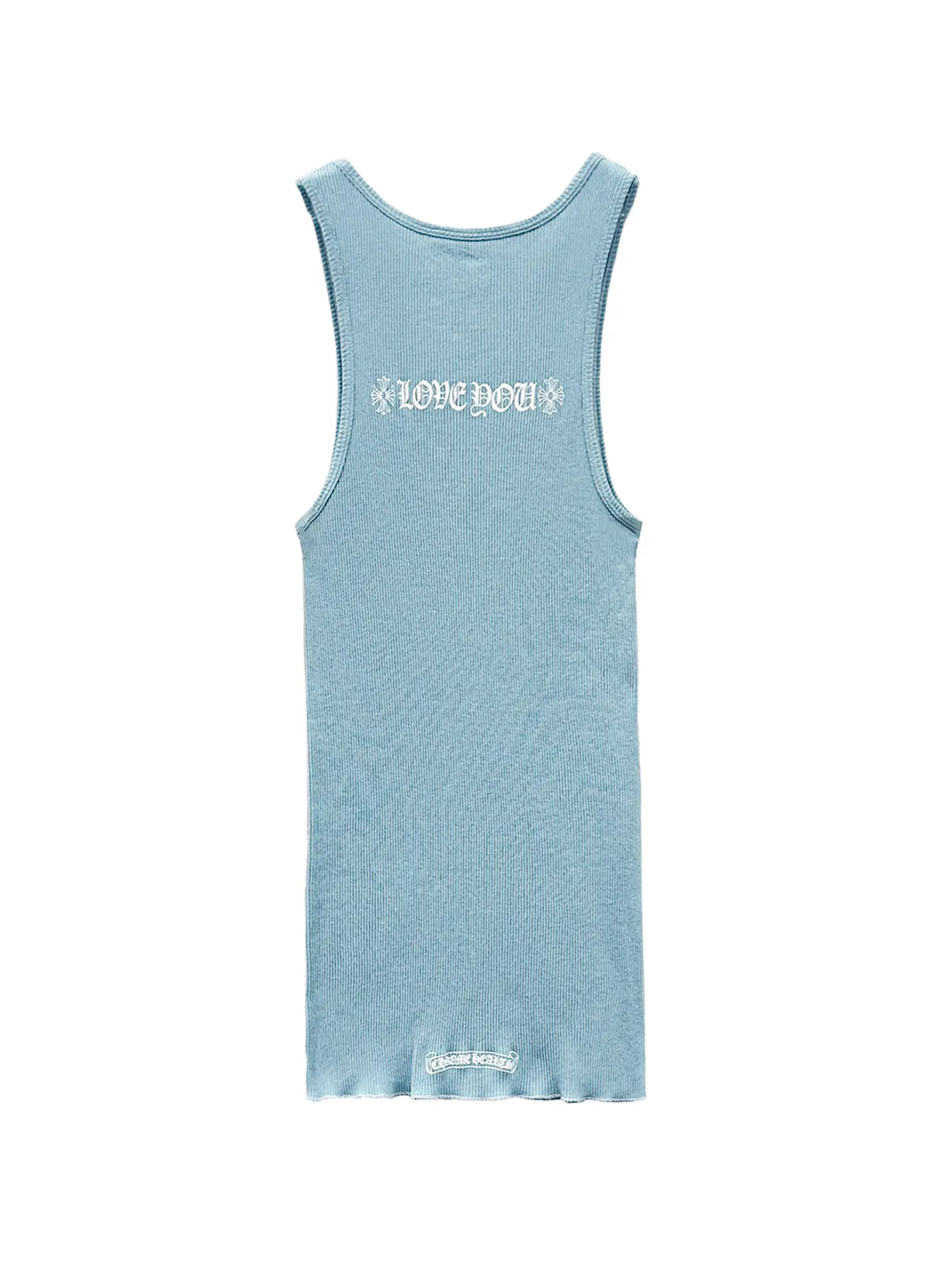 Chrome Hearts Love You Tank Top Baby Blue