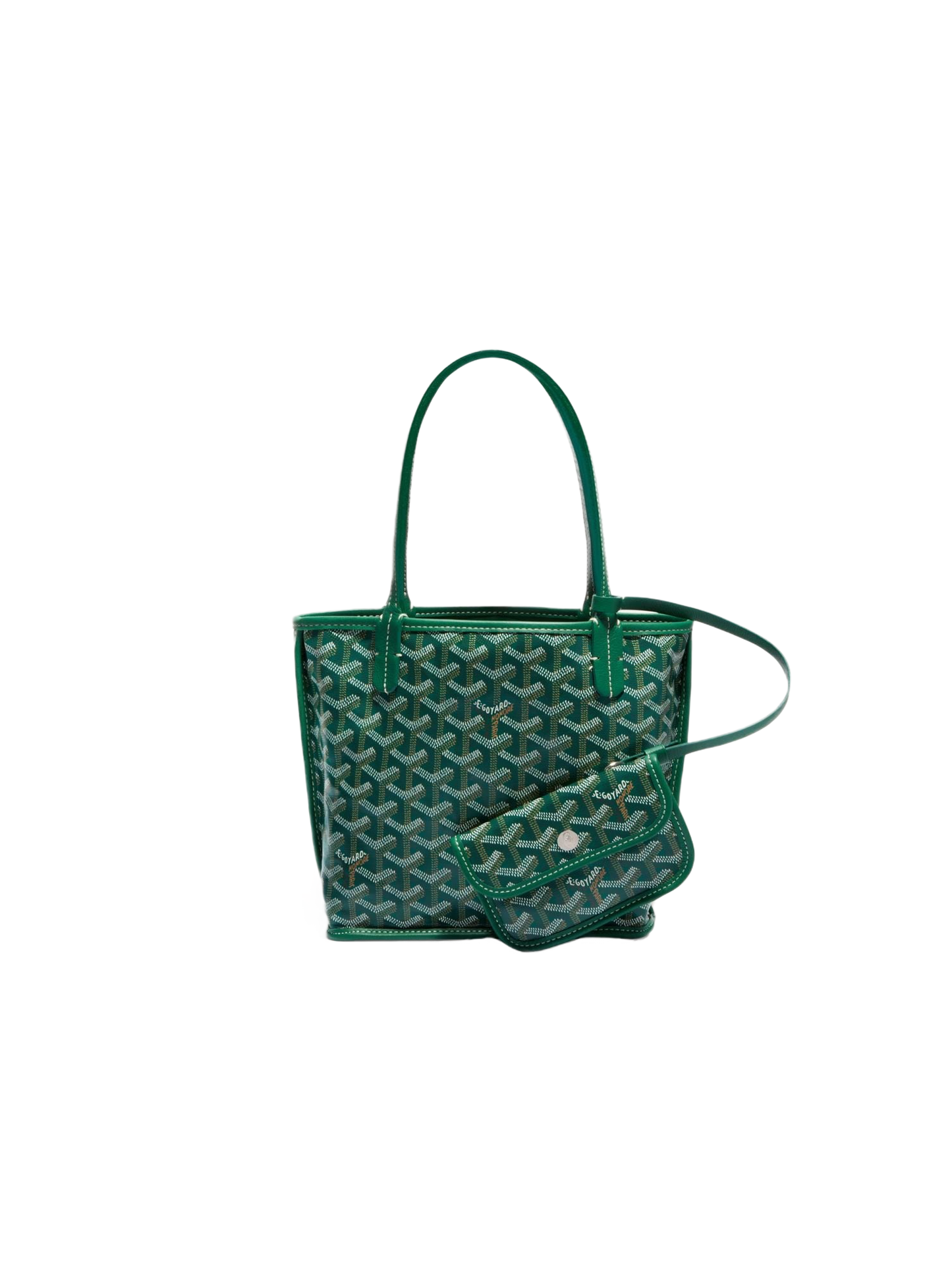 Goyard Anjou Mini Tote Bag Green