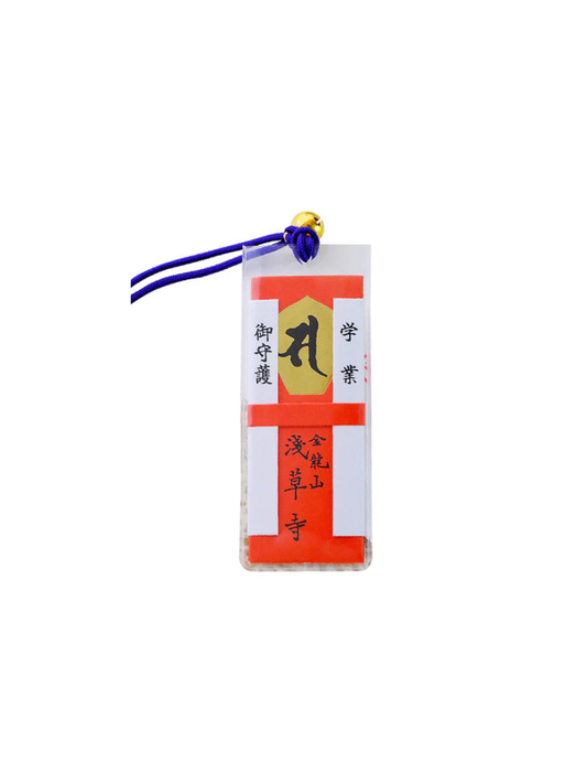 Sensoji Temple Learning Omamori Red