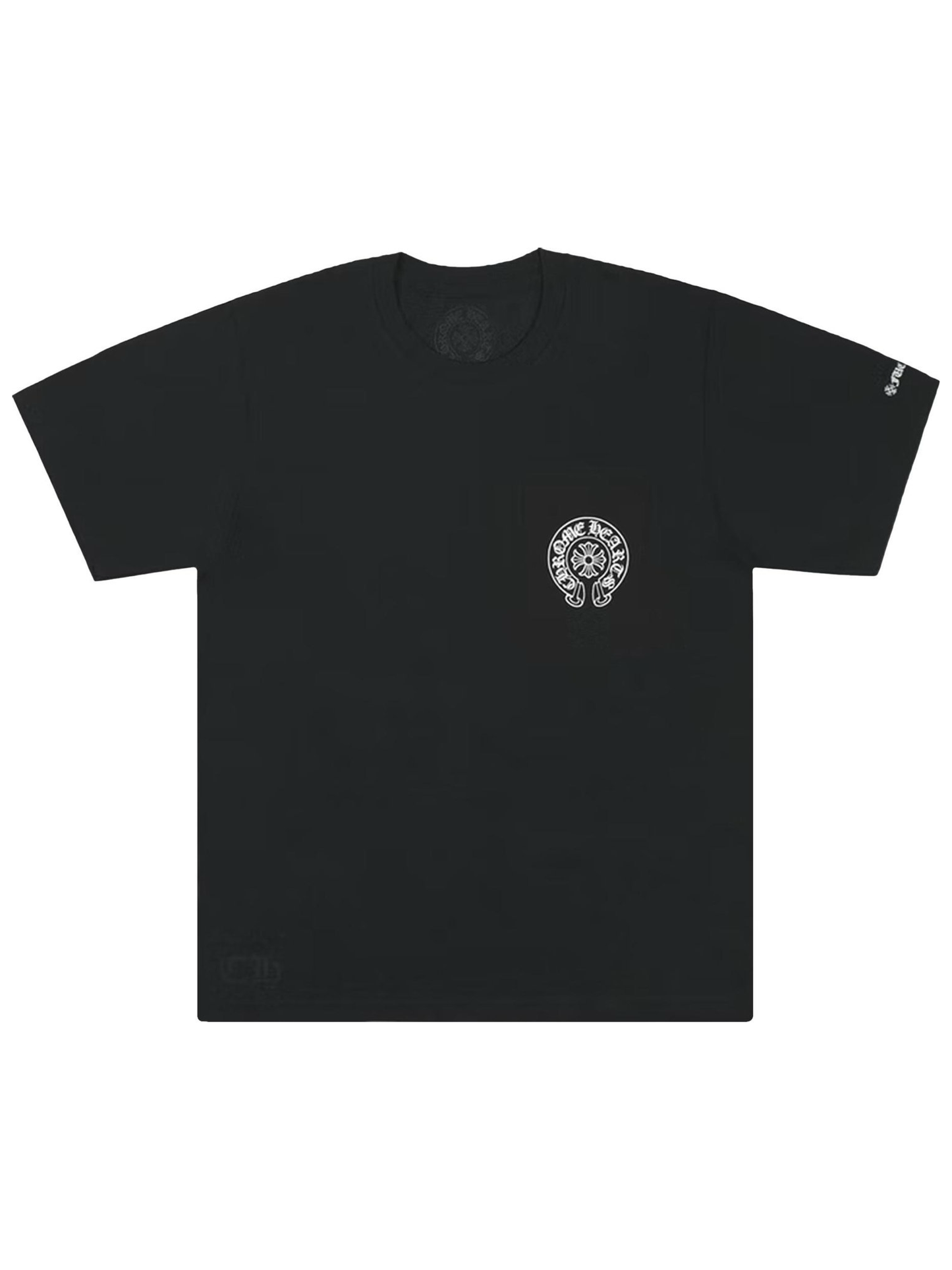 Chrome Hearts Horseshoe Logo Pocket Tee Black