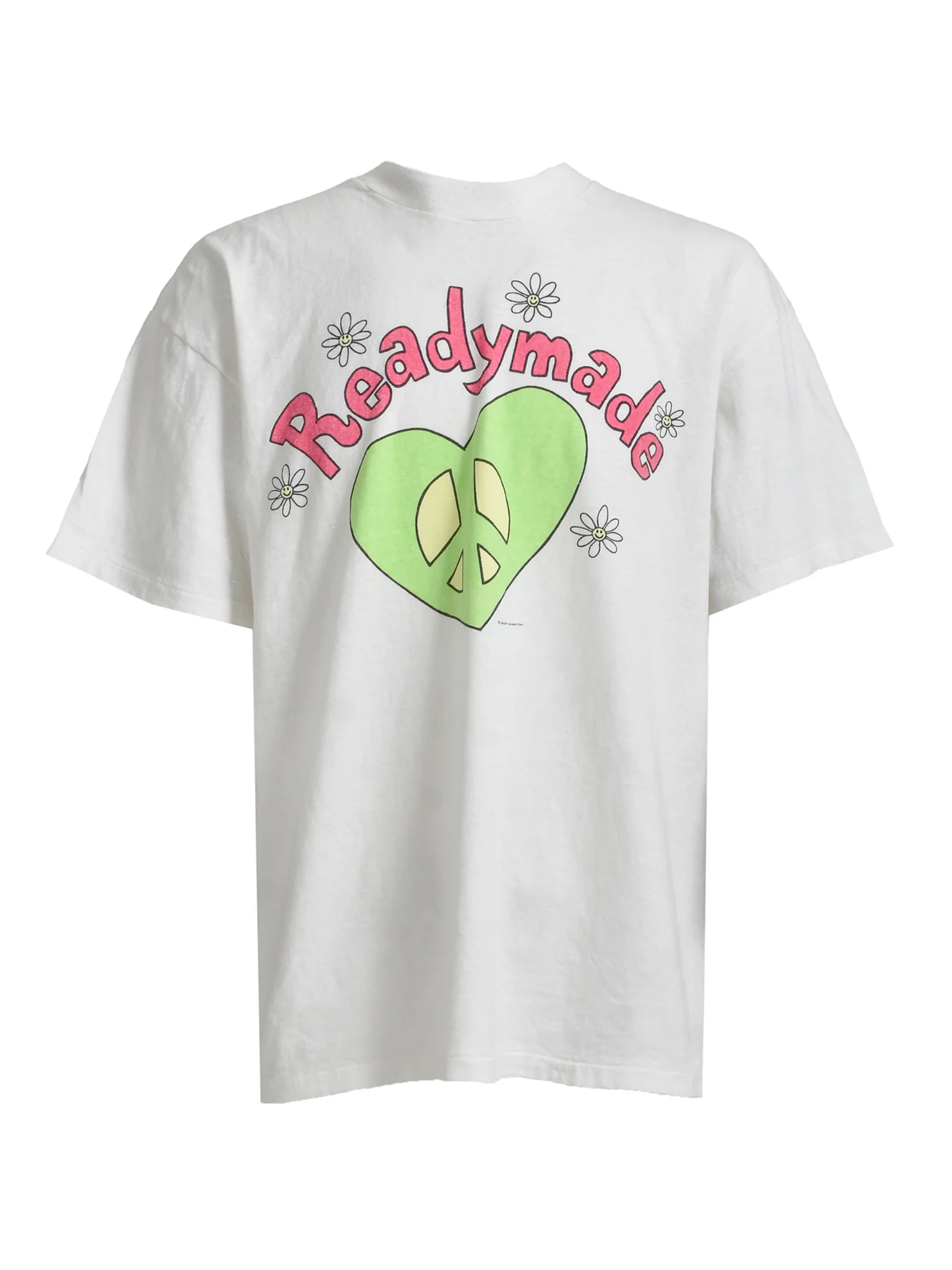 Readymade Green Heart This is my Readymade T-shirt Tee White