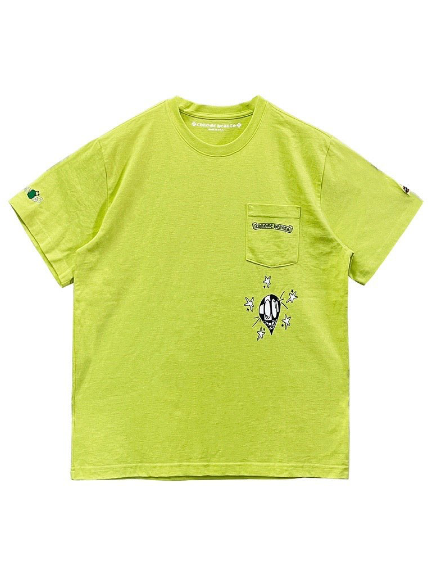 Chrome Hearts Matty Boy Exclusive Lime Yellow Tee