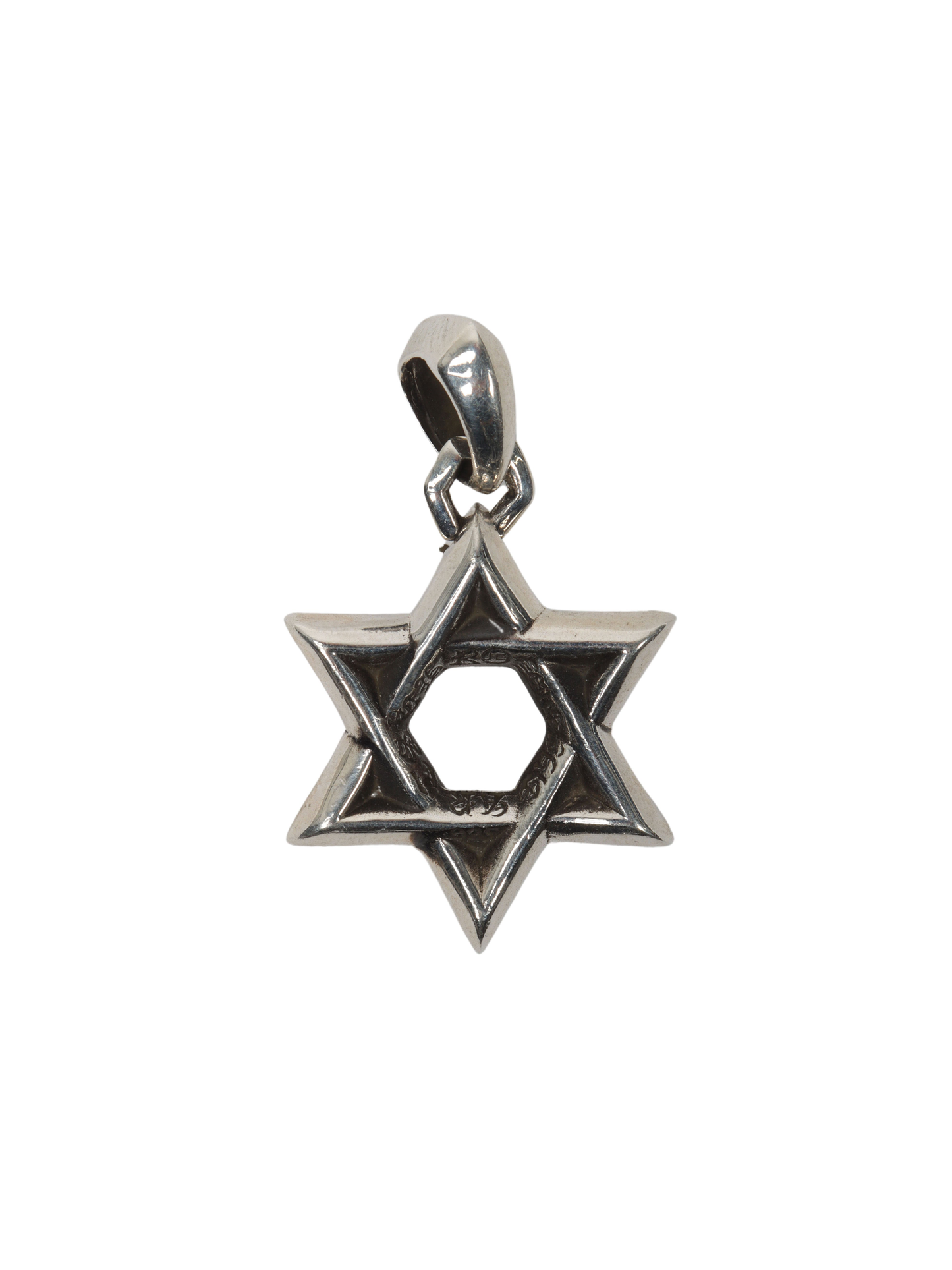 Chrome Hearts Star of David Silver Pendant