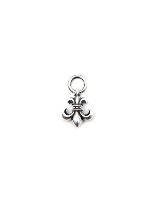 Chrome Hearts Small Fleur Silver Pendant