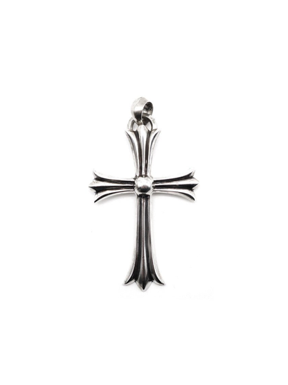 Chrome Hearts Large Cross With Bale Silver Pendant