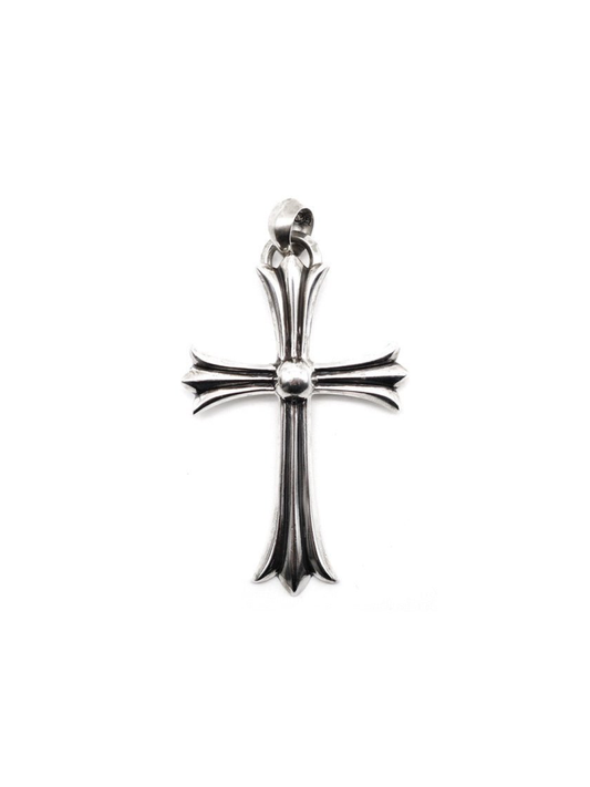 Chrome Hearts Large Cross With Bale Silver Pendant