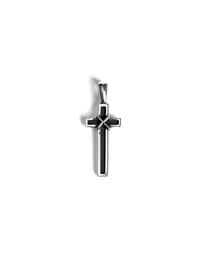 Chrome Hearts Mapplethorpe Cross Silver Pendant