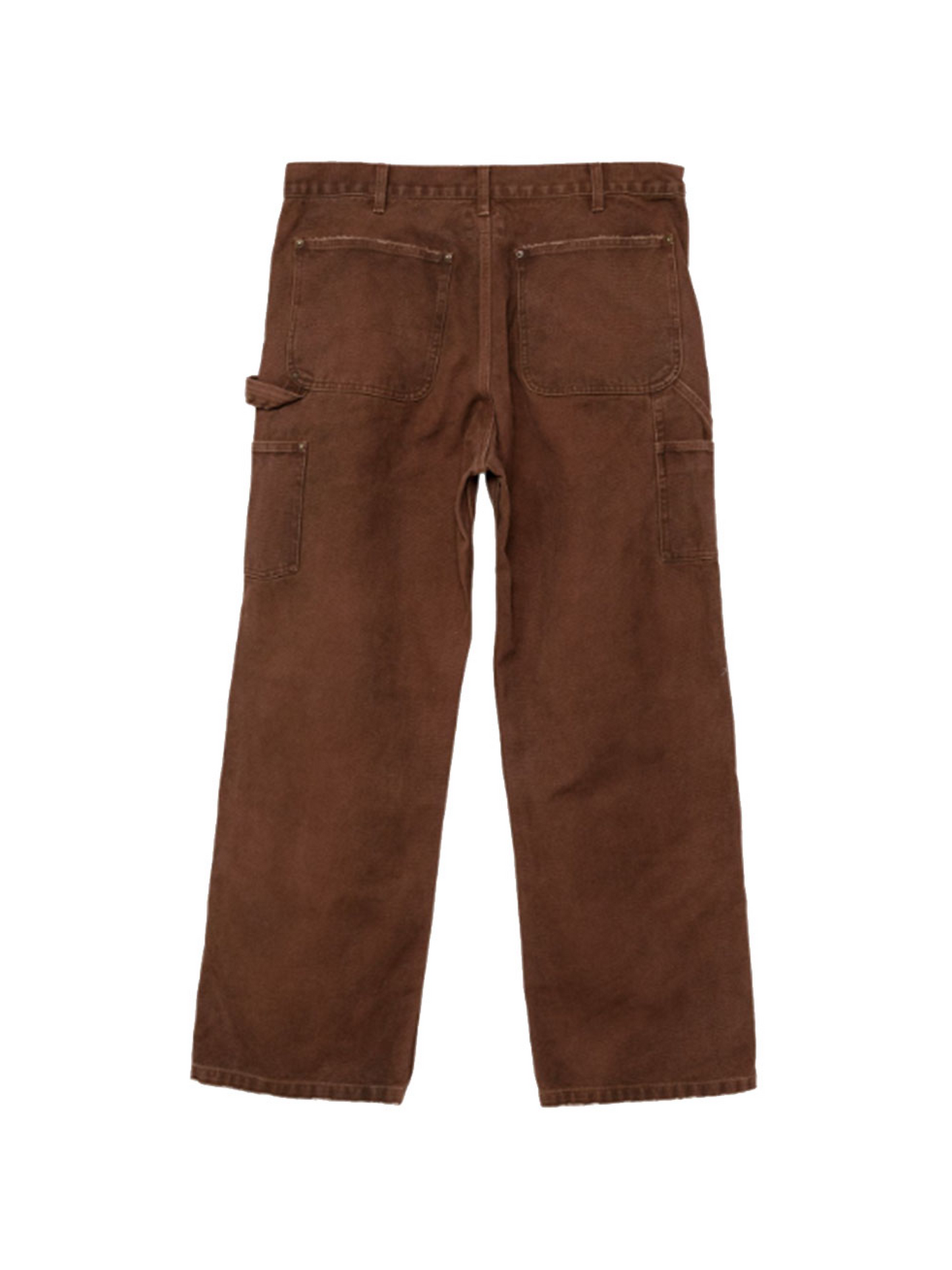 KAMIYA  Boro Duck Painter Pants Brown