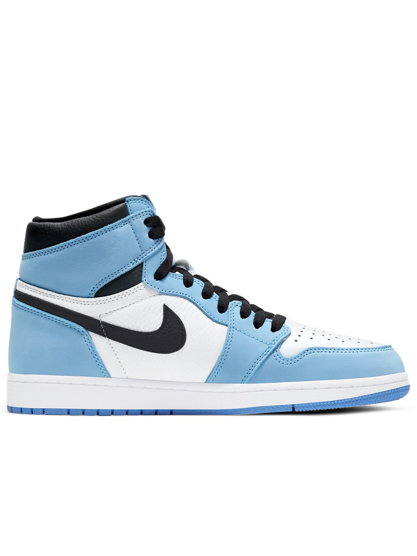 Air Jordan 1 Retro High White University Blue Black 555088-134