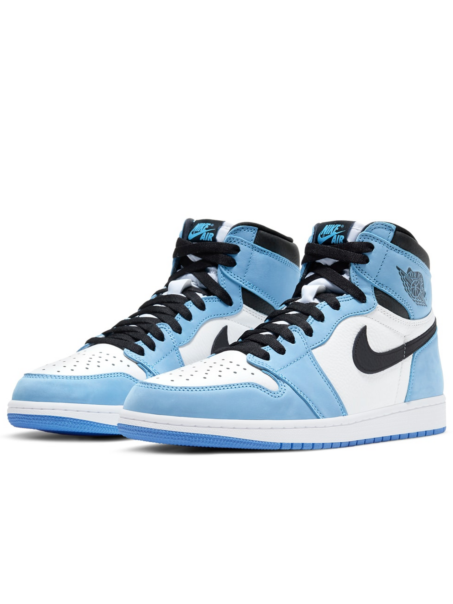 Air Jordan 1 Retro High White University Blue Black 555088-134