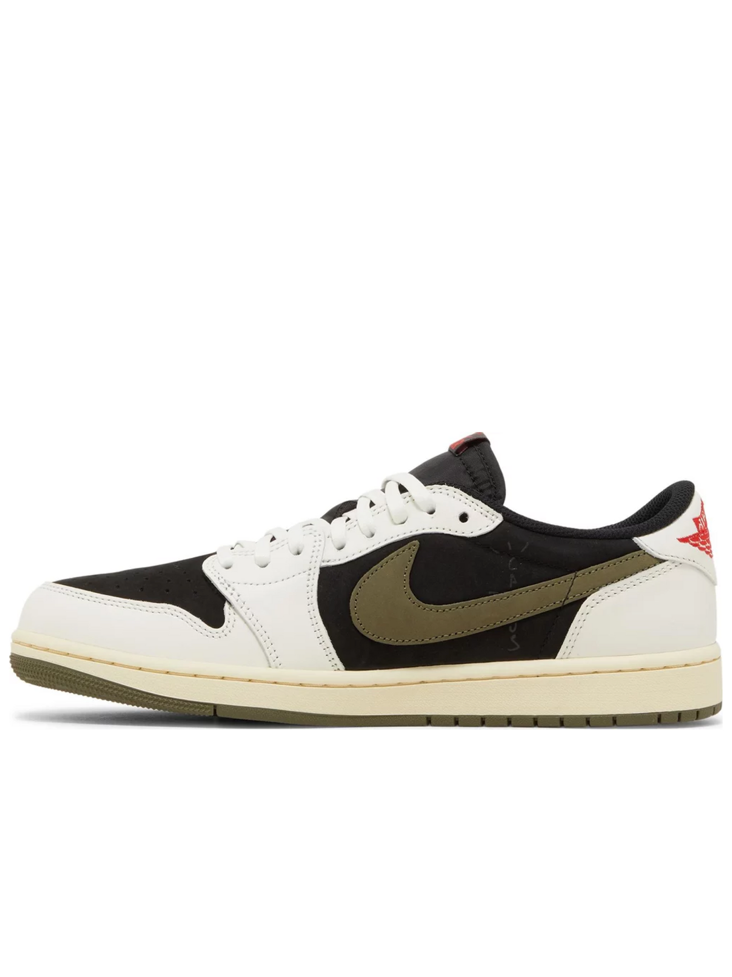 Air Jordan 1 Retro Low OG SP Travis Scott Olive (Women's)  DZ4137-106