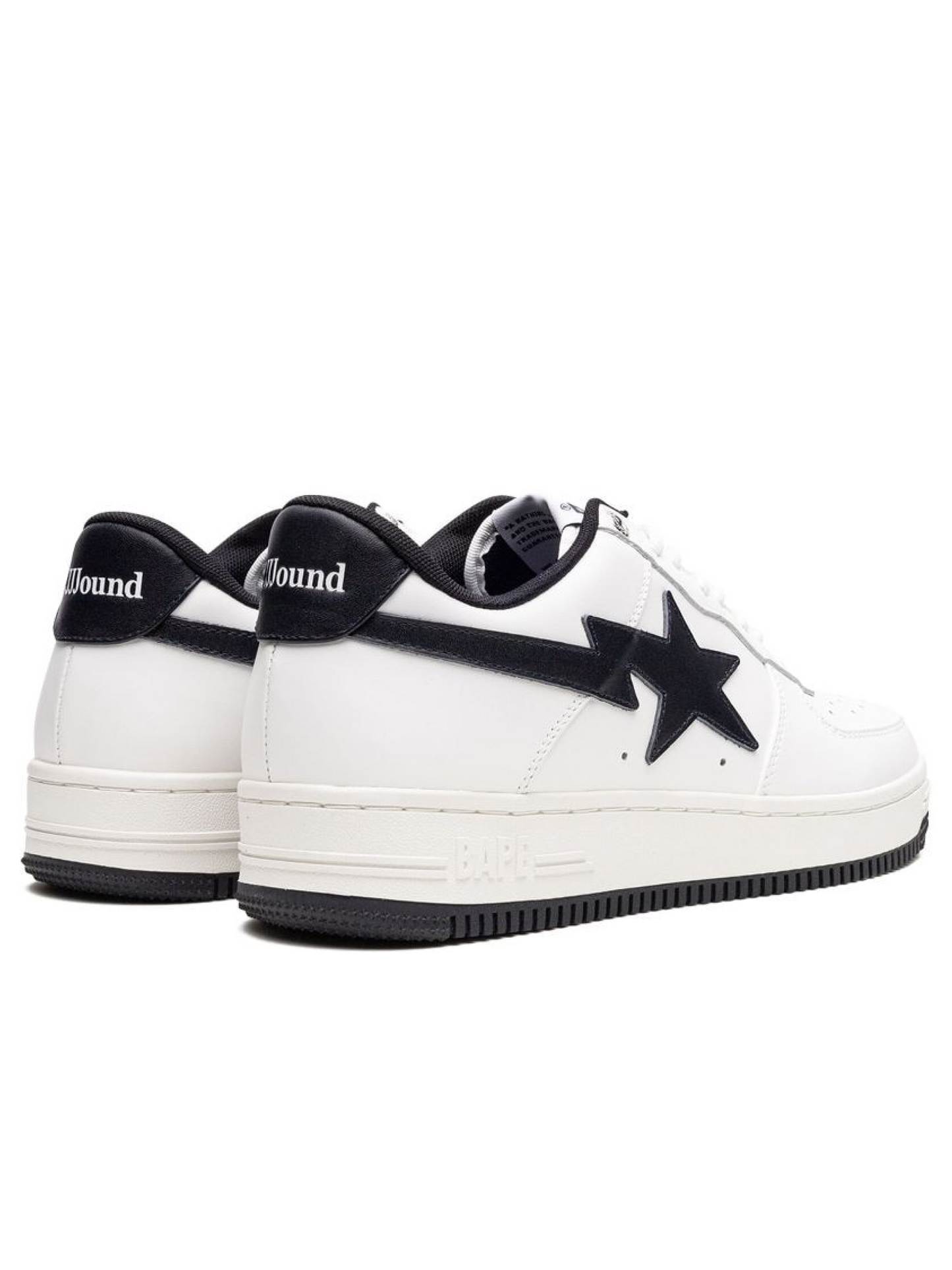 Bapestar JJJJound White Black