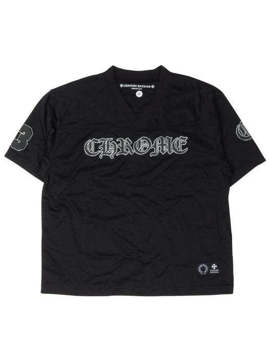 Chrome Hearts Ice Hockey Game Mesh Tee Black