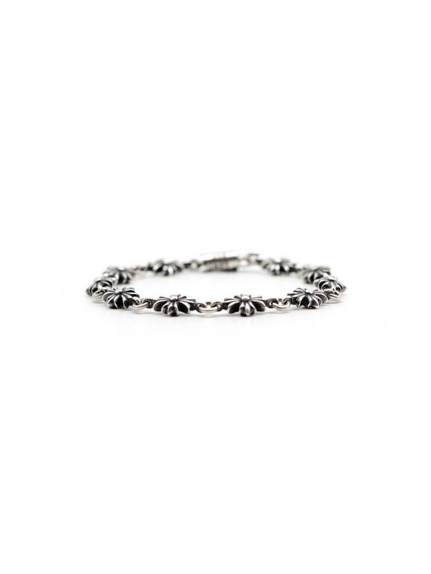 Chrome Hearts Tiny E Plus Silver Bracelet