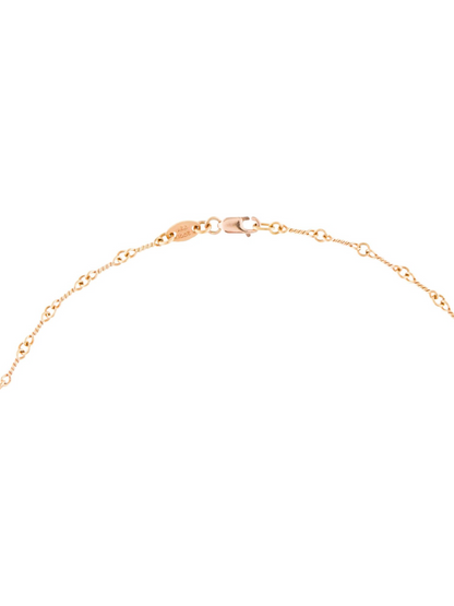 Chrome Hearts 22k Gold Twist Chain Necklace Gold