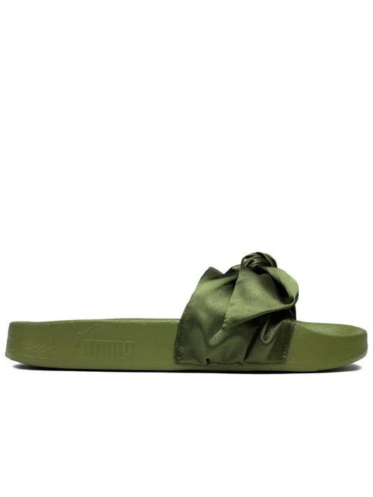 Puma Bow Slide Wns Olive Branch-Puma Silver 36577401