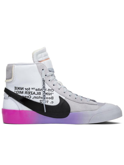 Nike Blazer Mid Off-White Wolf Grey Serena "Queen" AA3832-002