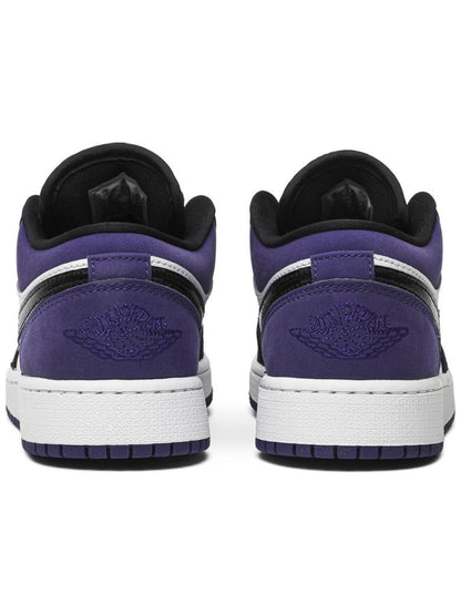 Air Jordan 1 Low Court Purple (GS) 553560 125