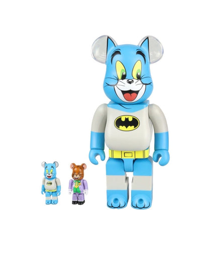 BearBrick x Tom As Batman and Jerry As The Joker 100% and 400%