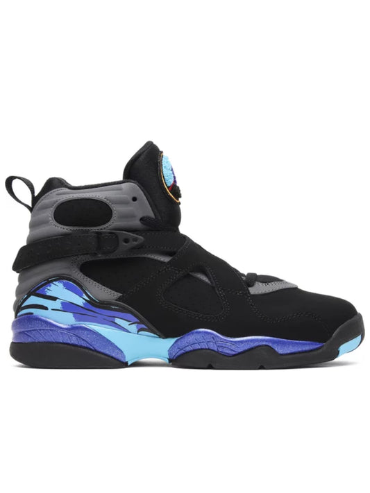 Air Jordan 8 Retro BG Blk/Tr Rd-Flnt Gry- Brght CNCRD 305368-025