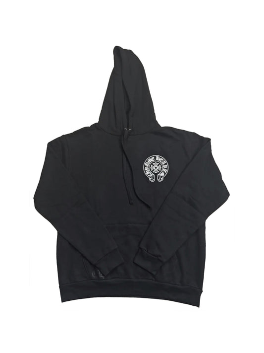 Chrome Hearts Horseshoe Logo Hoodie New York Exclusive Black