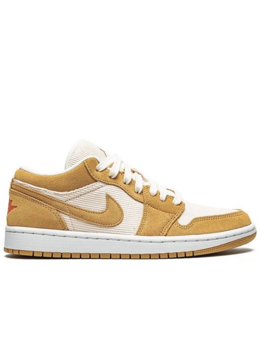 Air Jordan 1 Low SE Twine Orange Quartz Corduroy (W)  DH7820-700