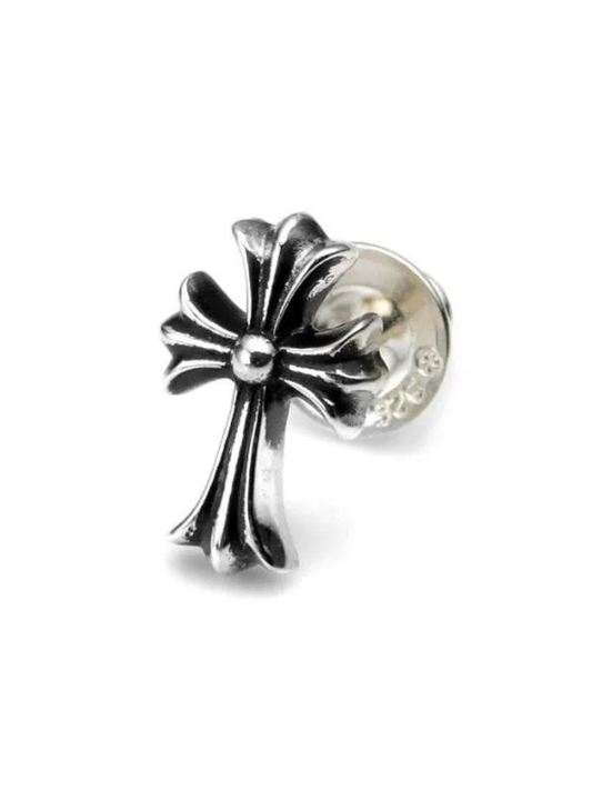 Chrome Hearts Classic Cross Fat Ear Stud