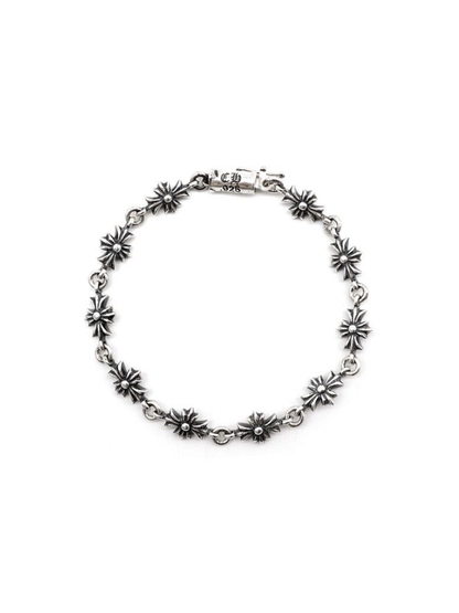 Chrome Hearts Tiny E Plus Silver Bracelet