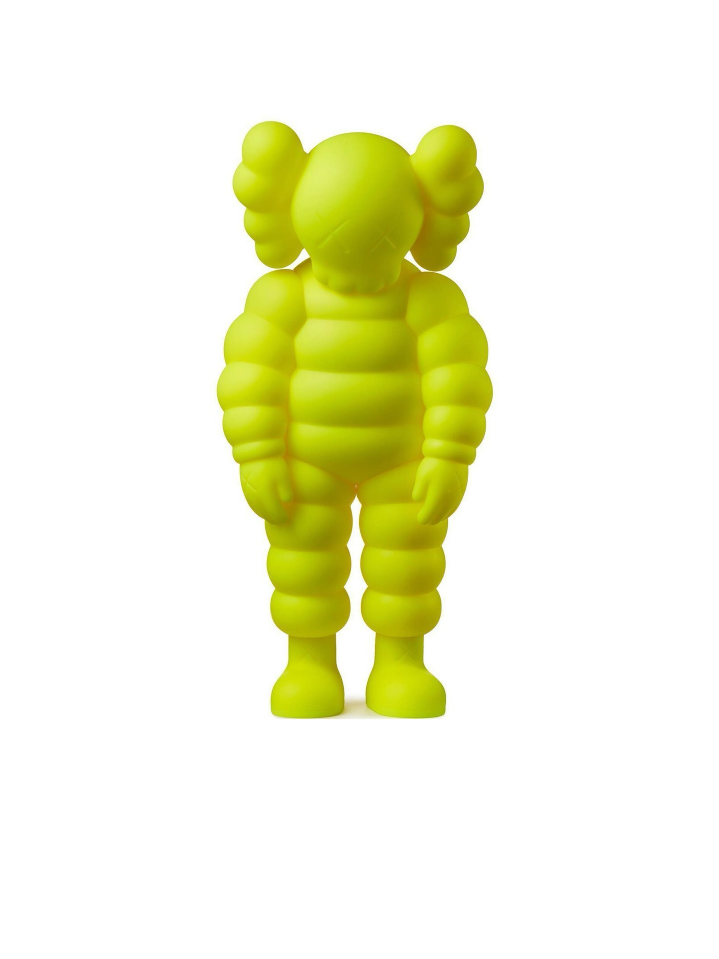 KAWS What Party Vinyl Figure Yellow