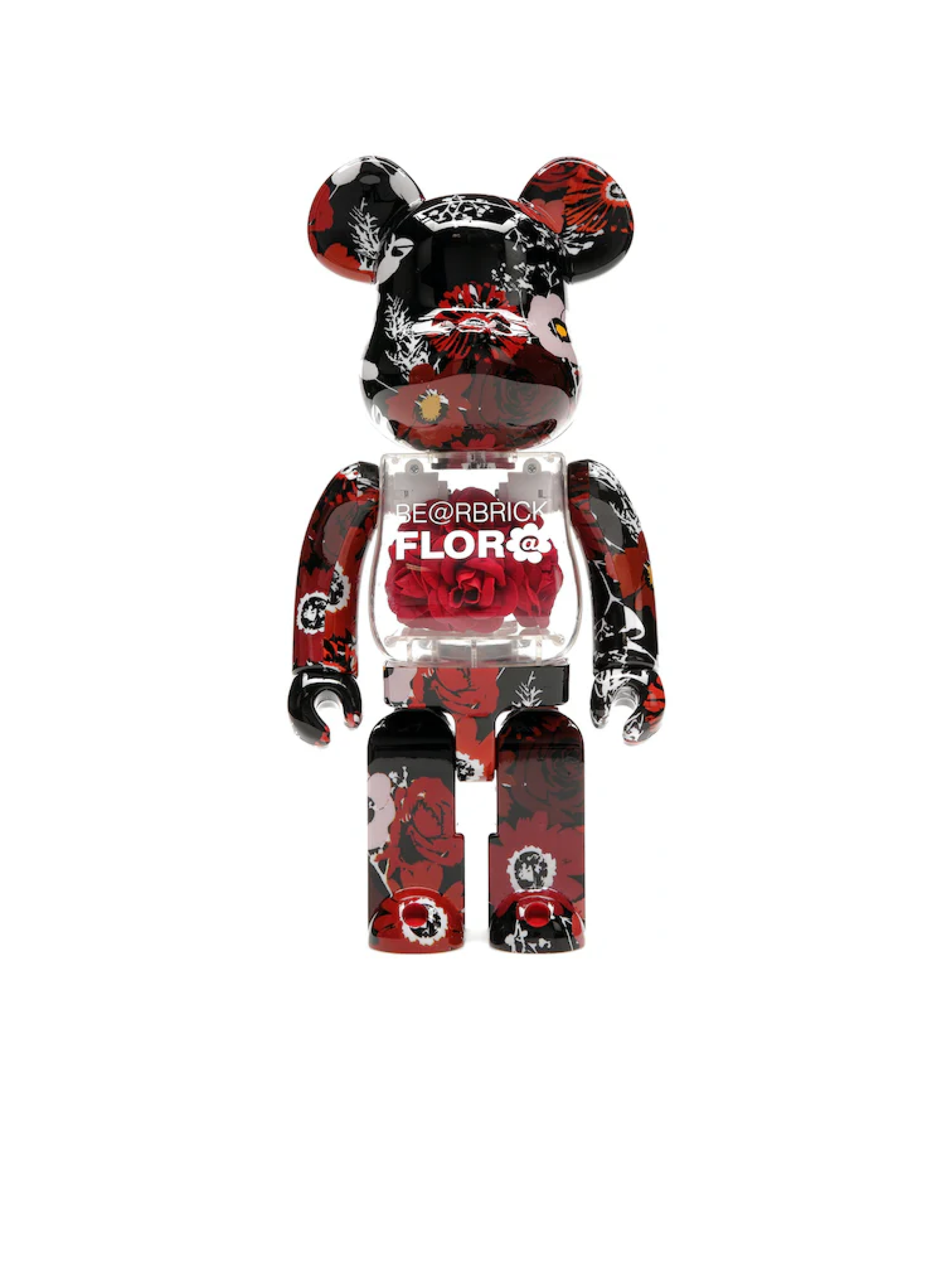 Bearbrick Flora (Flower) Red 400%